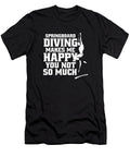 12 Funny Platform Diver Springboard Diving Crazy Squirrel T-Shirt