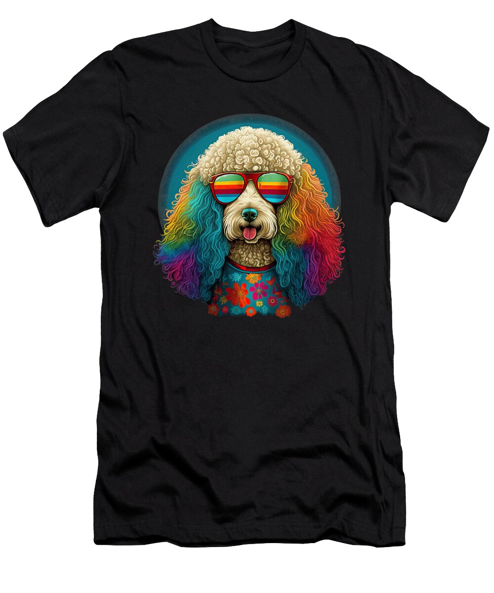 12 Funny Poodle Dog Miniature Poodle Toy Poodle Sophie Eleanor T-Shirt