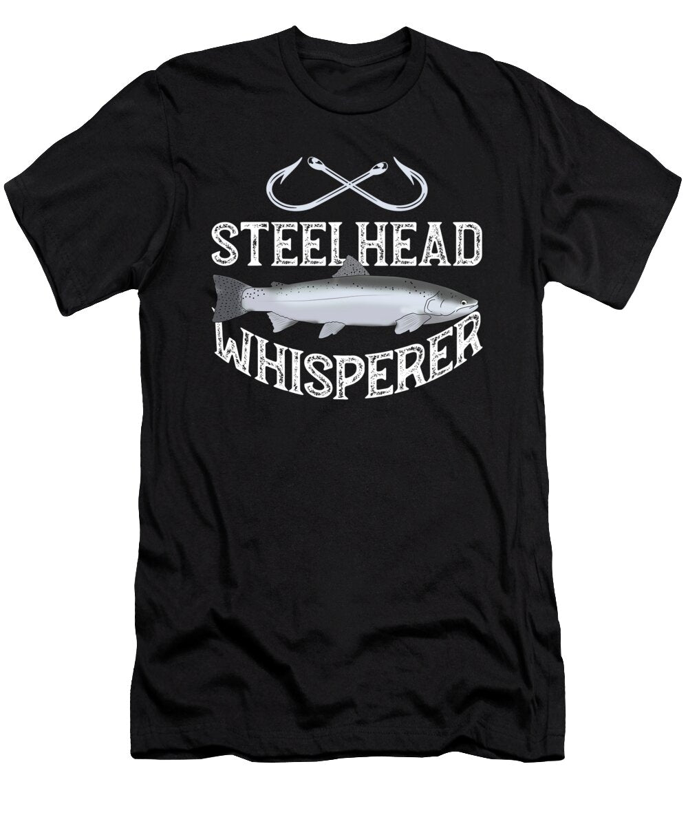12 Funny Steelhead Trout Fishing Freshwater Fish Gift Muc Designs T-Shirt