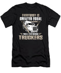 12 Funny Truck Driver Logistics Highway Truck Gift Muc Designs T-Shirt