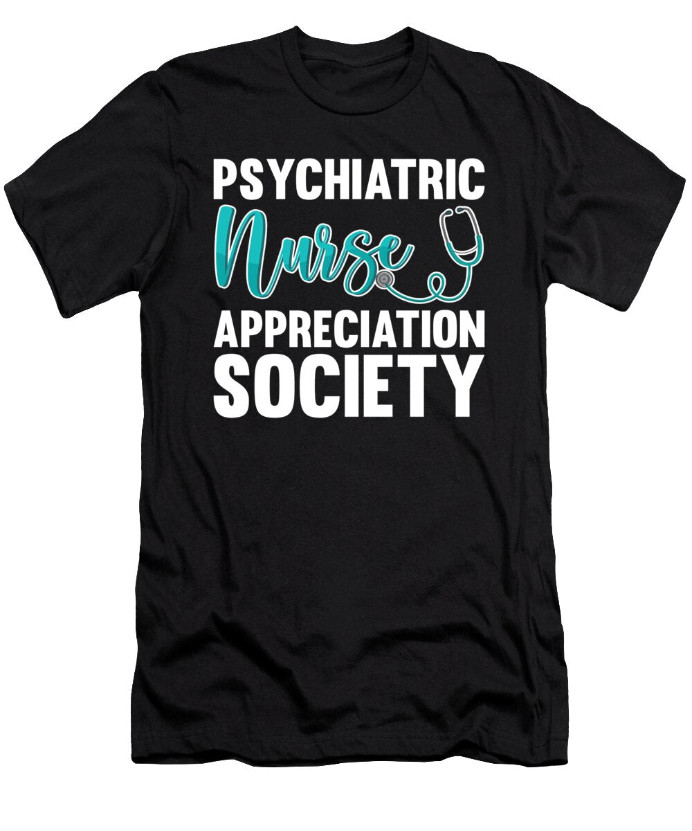 12 Nursing Caretaker Hospital Psych Nurse Crazy Squirrel T-Shirt