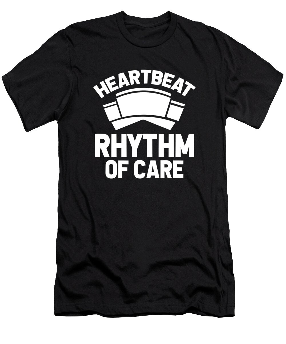 12 Nursing Hospital Caretaker Nurse Crazy Squirrel T-Shirt