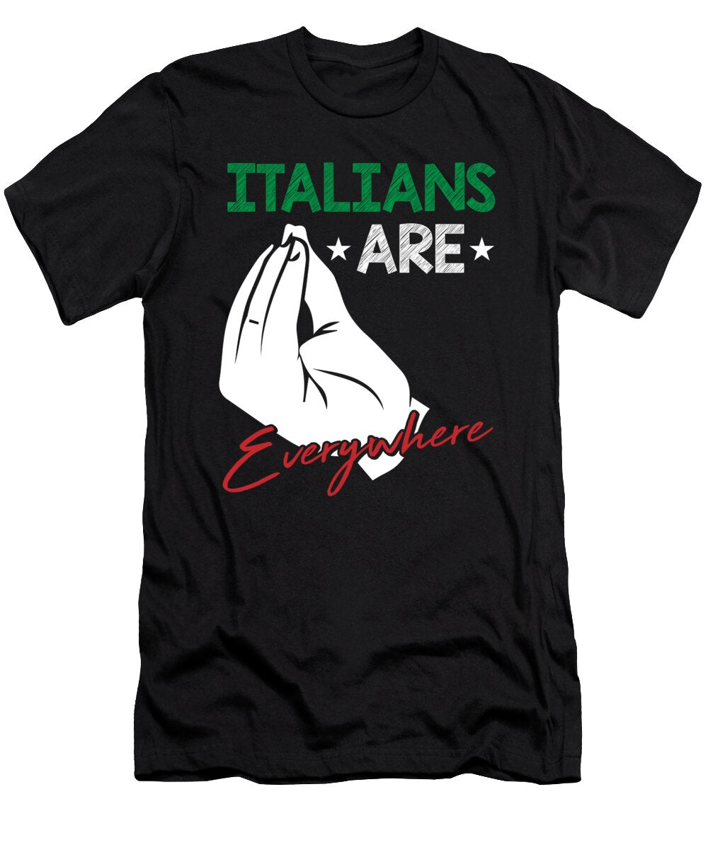 12 Pasta Love Motive for a Spaghetti Lover Tom Schiesswald T-Shirt
