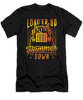 12 Truck Driver Trucker Loader Up Hammer Down Gift Haselshirt T-Shirt