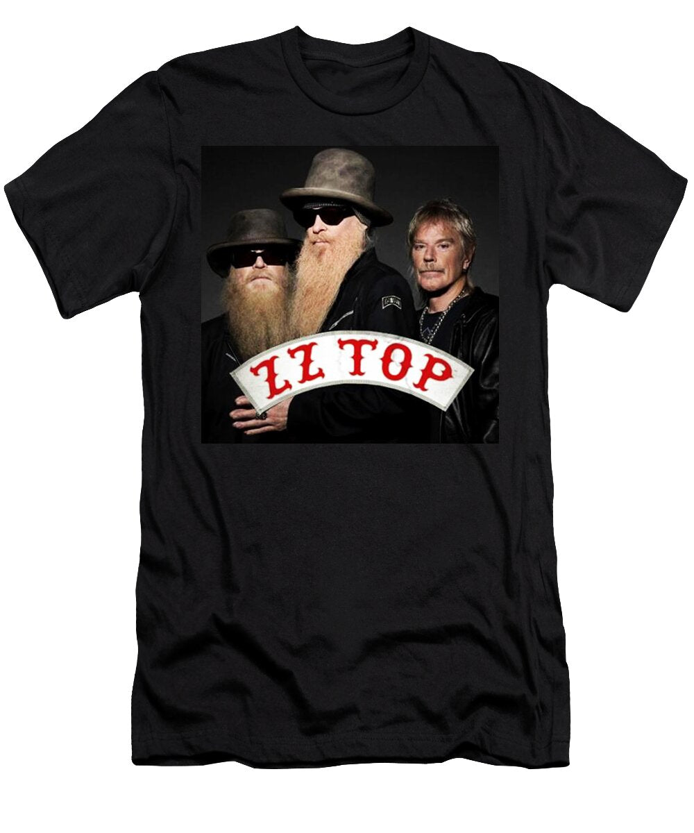 12 Zz Top American Rock Kenneth Cescoti T-Shirt