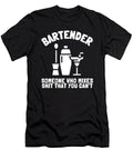 13 Bartender Barkeeper Tapster and Mixologist Gift Justus Ratzke T-Shirt