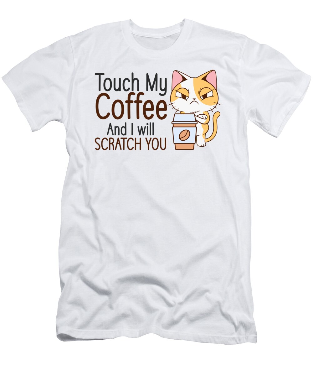 13 Cats and Coffee Cat Lover Coffee Lover Toms Store T-Shirt