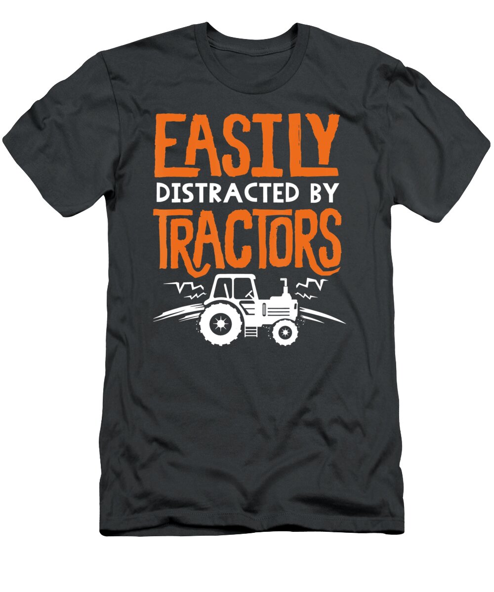 13 Easily Distracted By Tractors Anh Nguyen T-Shirt