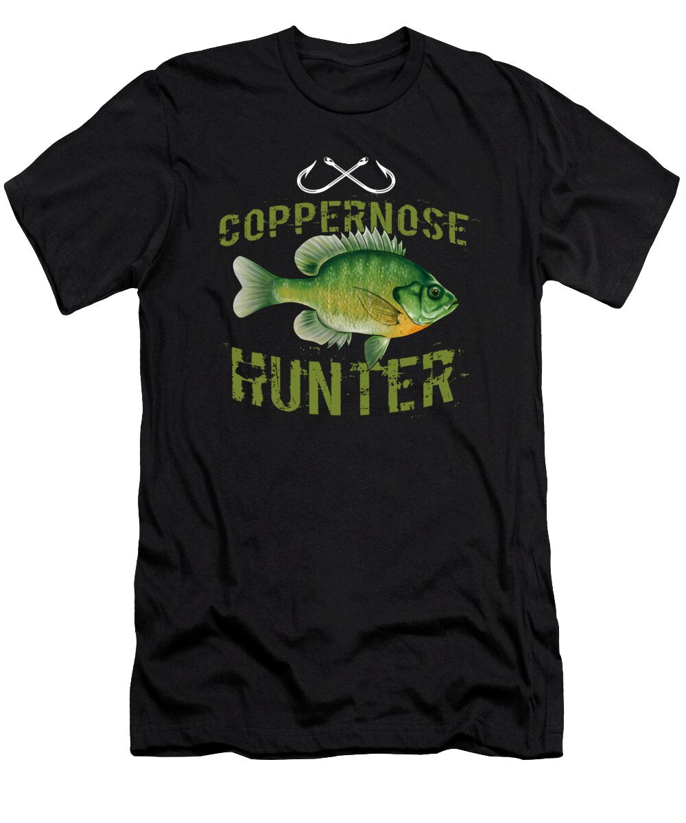 13 Funny Fishing Bluegill Brim Freshwater Fish Gift Muc Designs T-Shirt