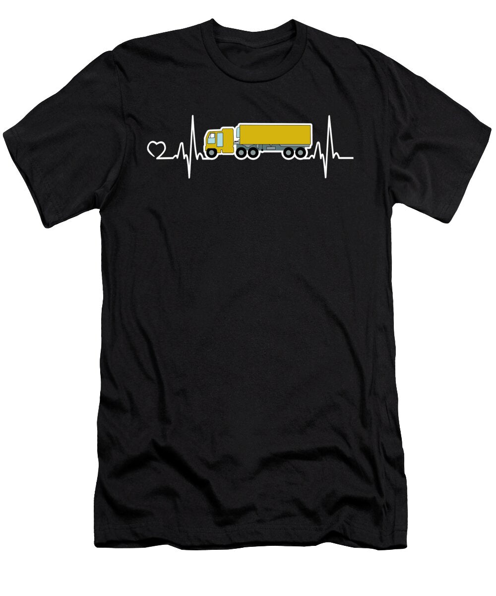 13 Funny Truck Driver Logistics Highway Truck Gift Muc Designs T-Shirt