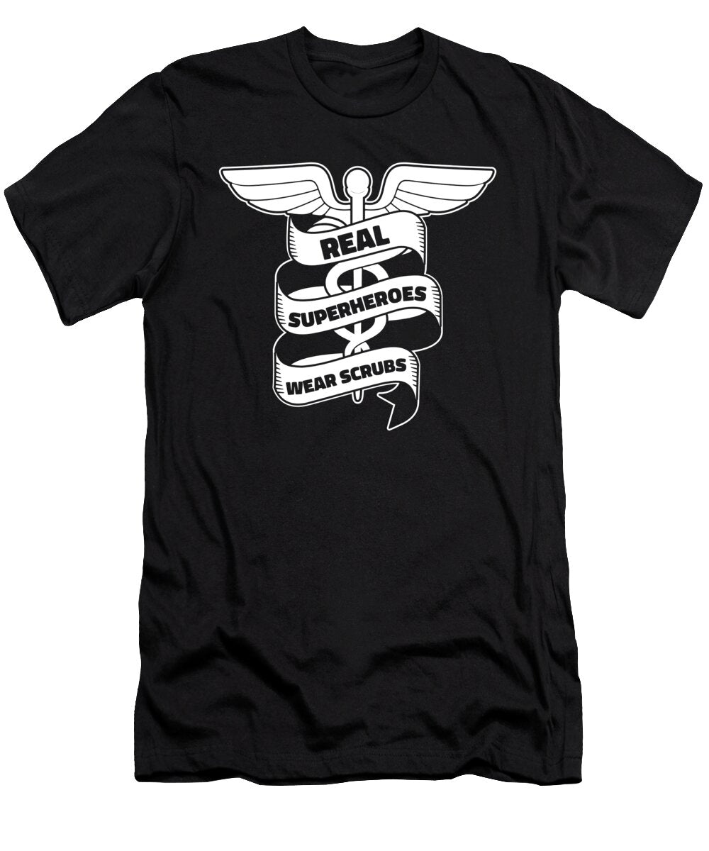 13 Nursing Hospital Caretaker Registered Nurse Crazy Squirrel T-Shirt