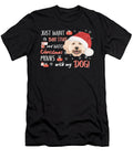 13 Poodle Merry Christmas Greenoptix T-Shirt
