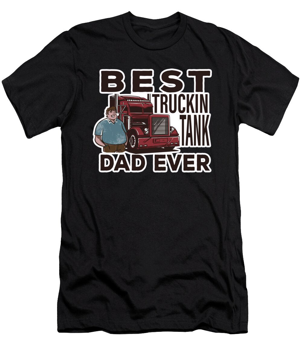13 Truck Driver Trucking Trucker Crazy Squirrel T-Shirt