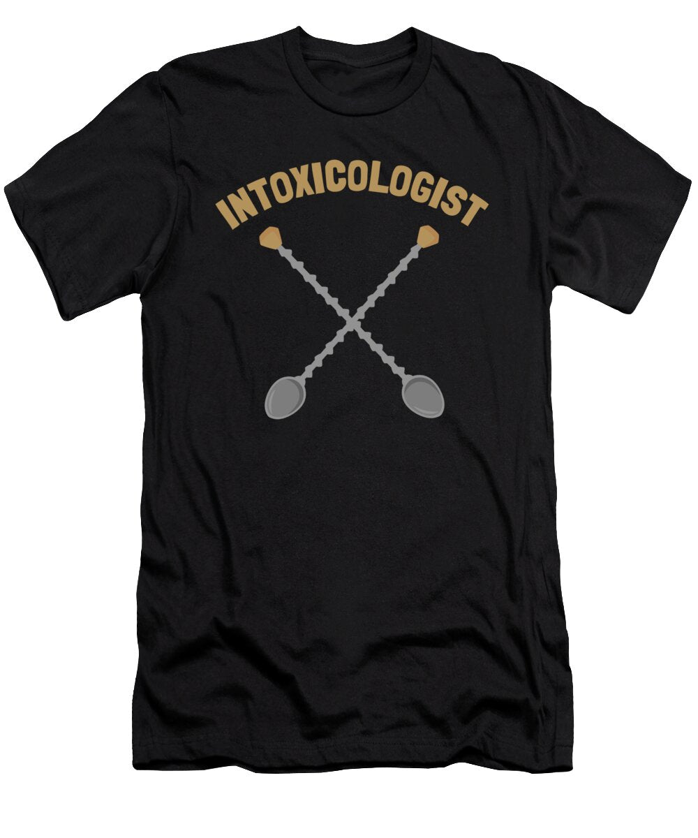 14 Bartender Barkeeper Tapster and Mixologist Gift Justus Ratzke T-Shirt
