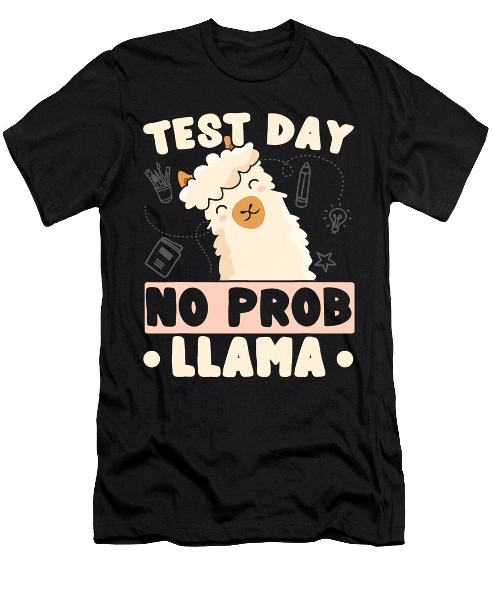 14 Llama Alpaca Alpacas Camelid Camel Cute Llama Funny Llama Llama Art Llama Drama Animal Llama Lover No Prob Llama Grover Mcclure T-Shirt