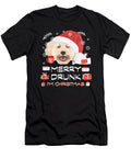 14 Poodle Merry Christmas Greenoptix T-Shirt