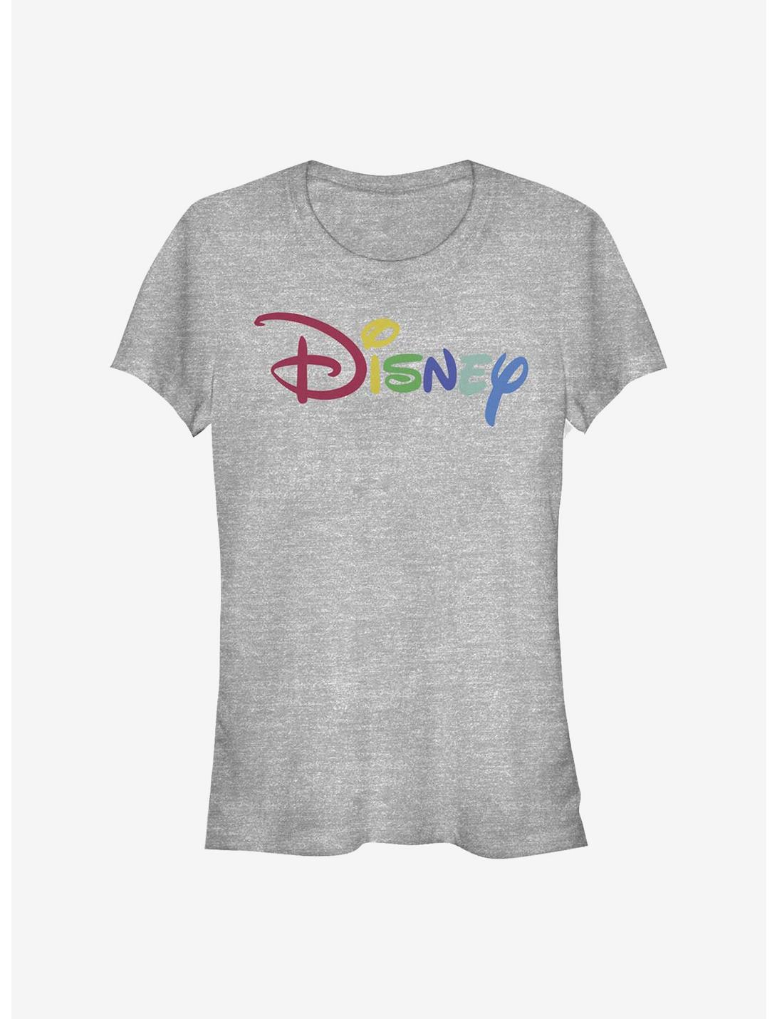 Disney Classic Multicolor Disney Logo Girls T-Shirt
