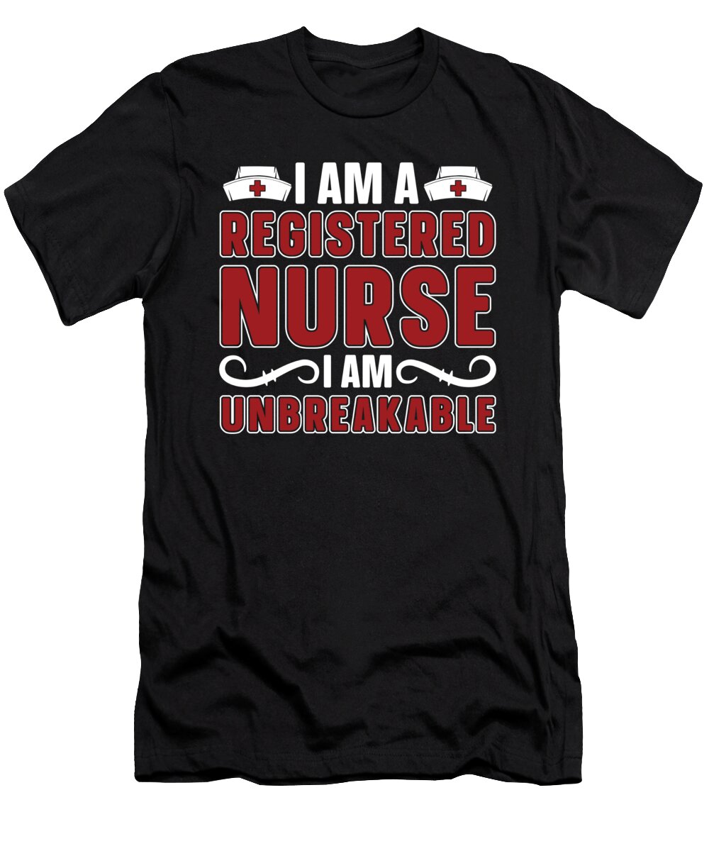15 Nursing Caretaker Hospital Registered Nurse Crazy Squirrel T-Shirt
