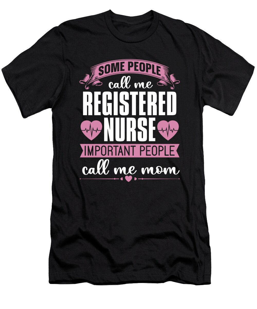 15 Nursing Hospital Caretaker Registered Nurse Crazy Squirrel T-Shirt