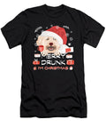 15 Poodle Merry Christmas Greenoptix T-Shirt
