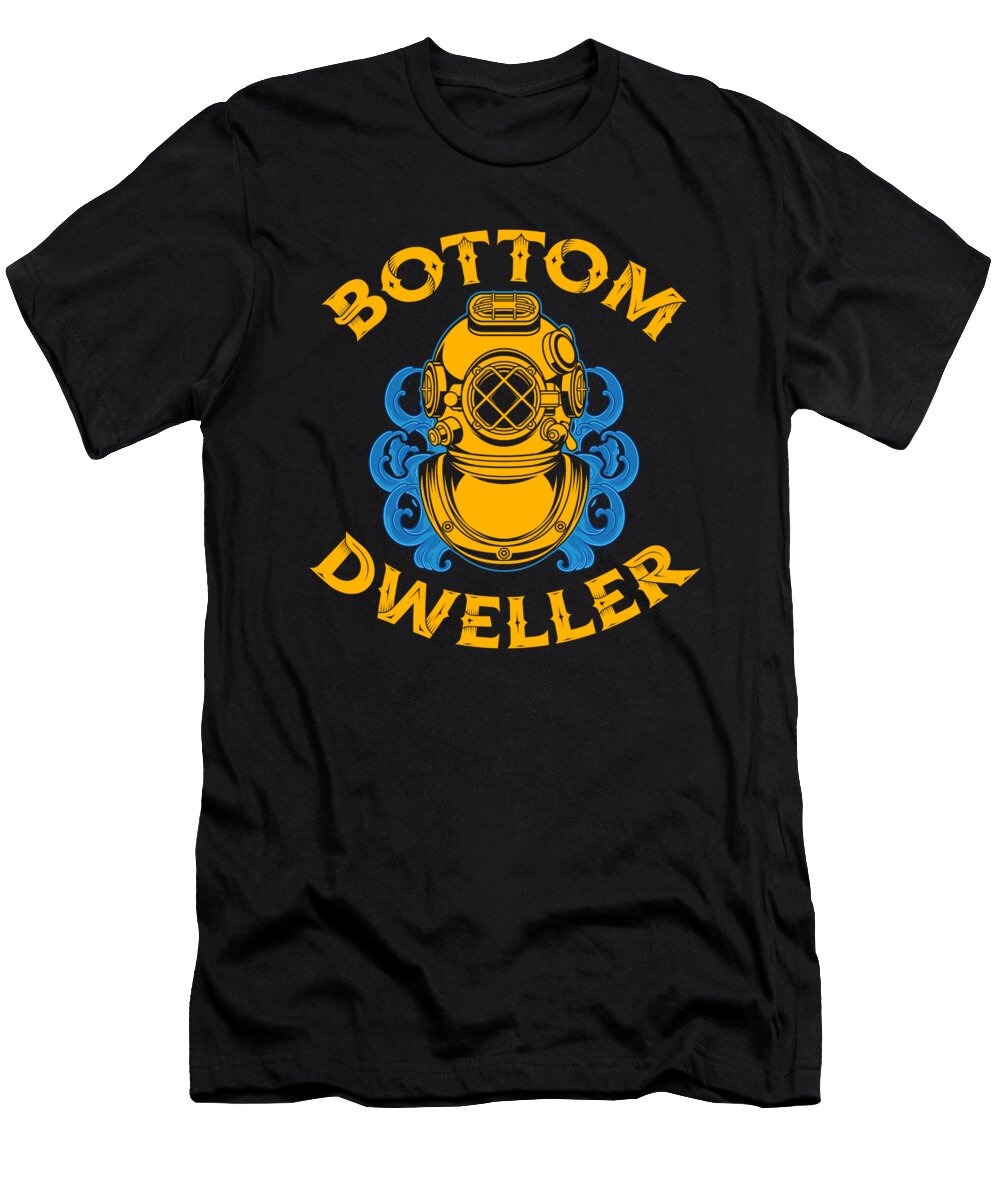 15 Scuba Diving Diver Crazy Squirrel T-Shirt