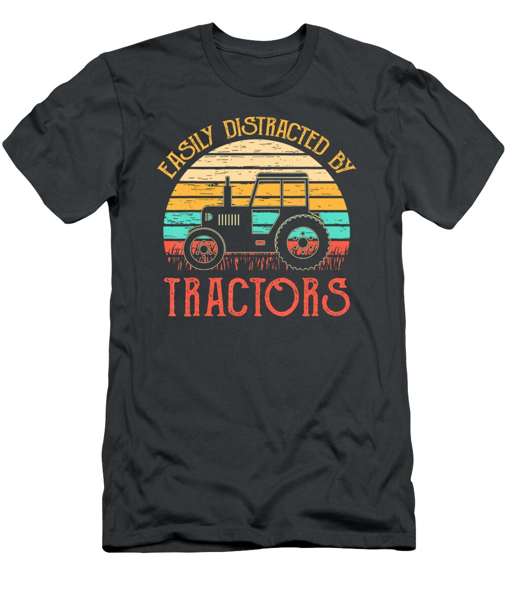 16 Easily Distracted By Tractors Anh Nguyen T-Shirt