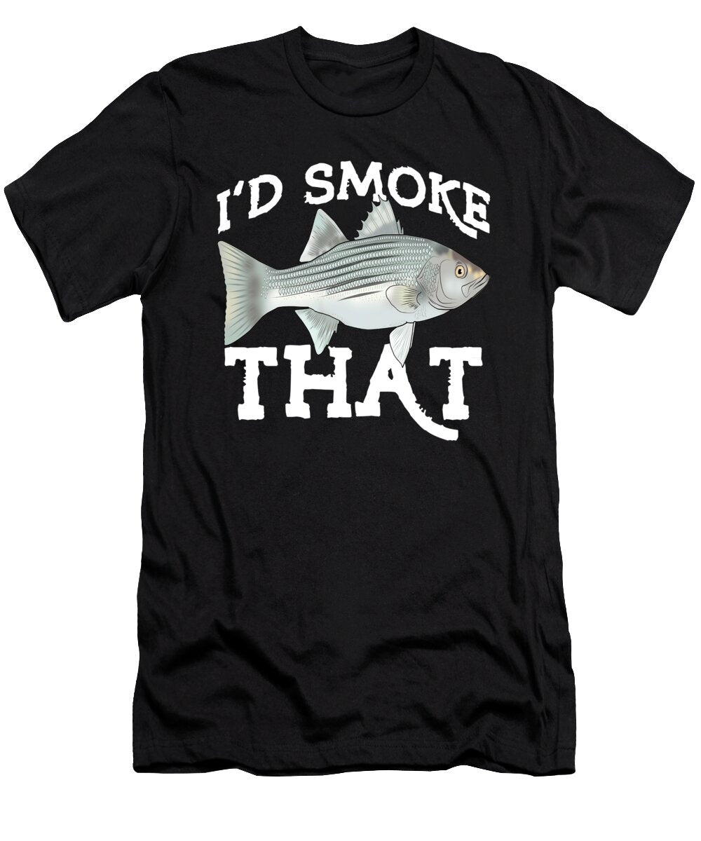 17 Funny White Bass Fishing Freshwater Fish Gift Muc Designs T-Shirt