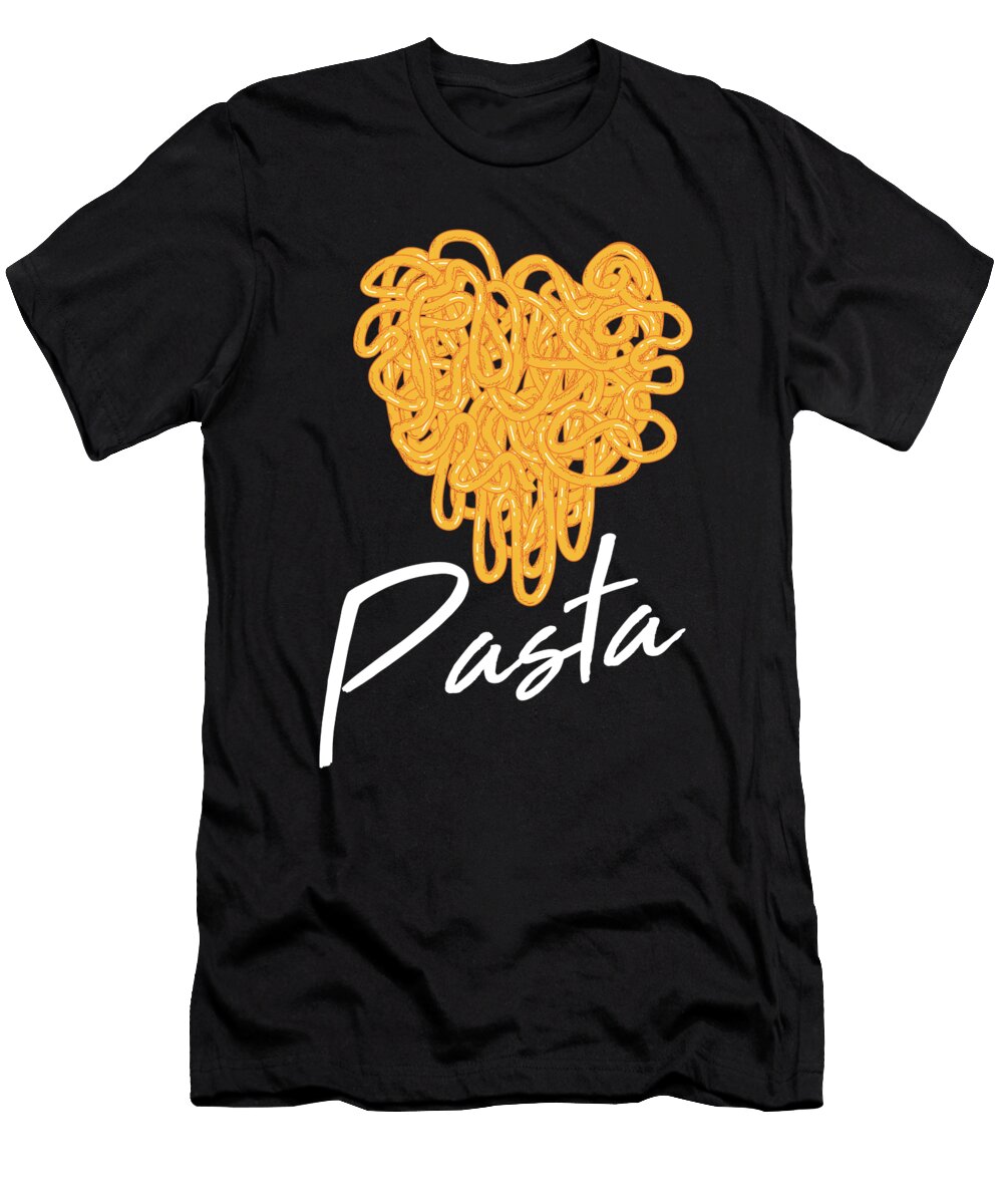 17 Pasta Love Motive for a Spaghetti Lover Tom Schiesswald T-Shirt