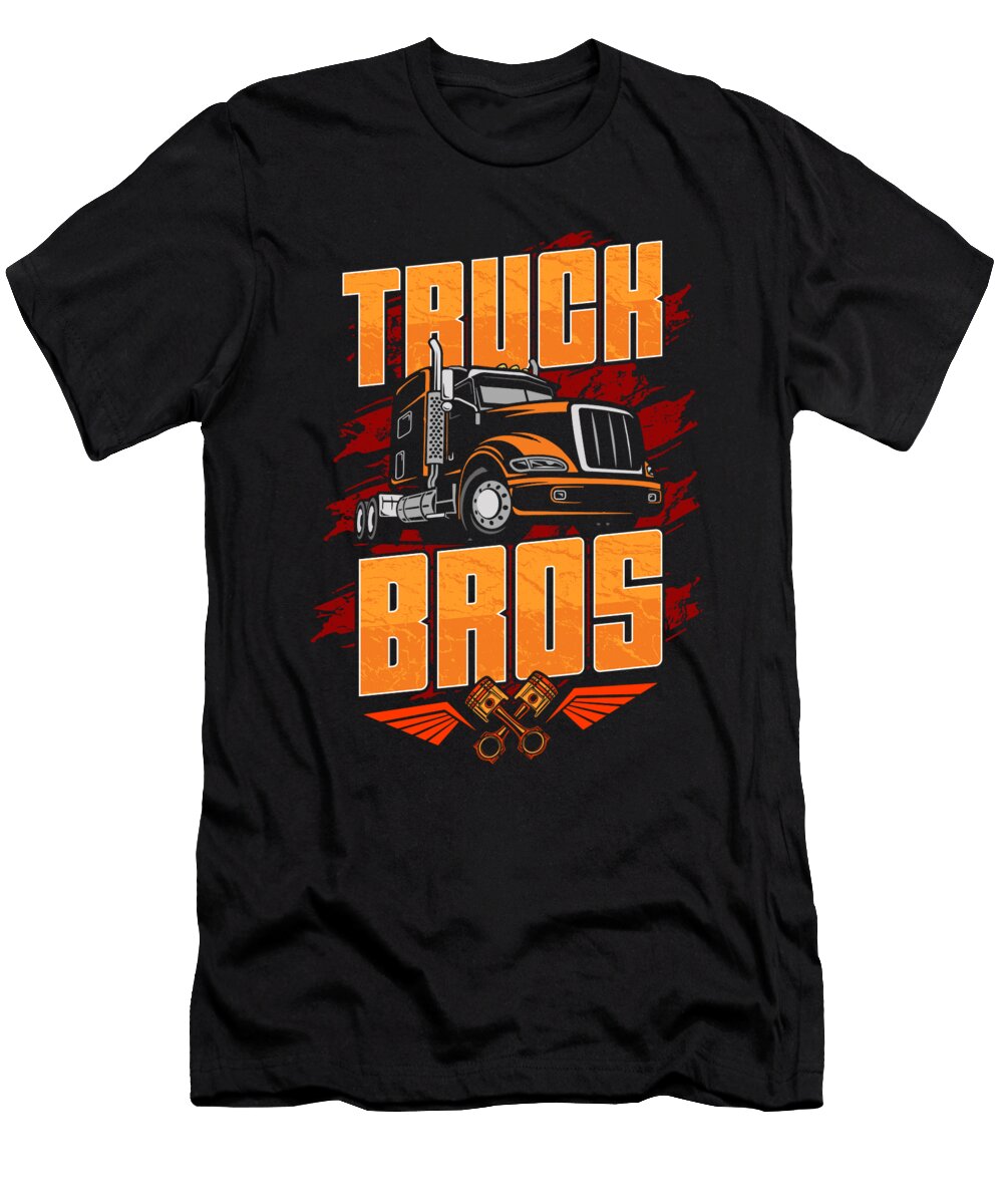 17 Truck Driver Trucking Trucker Crazy Squirrel T-Shirt