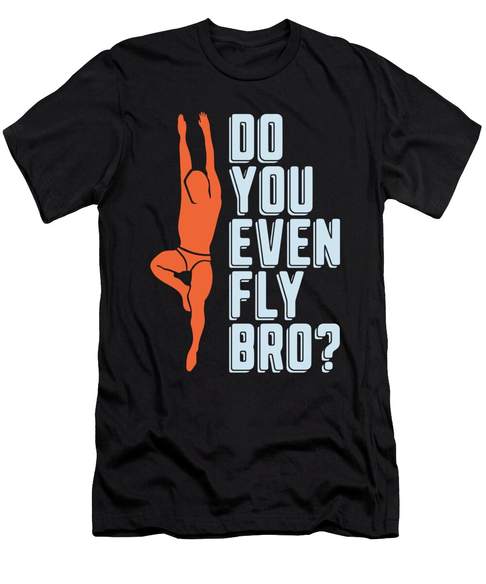 18 Funny Platform Diver Springboard Diving Crazy Squirrel T-Shirt