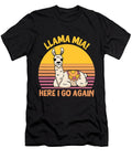 18 Llama Alpaca Alpacas Camelid Camel Cute Funny Llama Art Drama Animal Lover No Prob Grover Mcclure T-Shirt