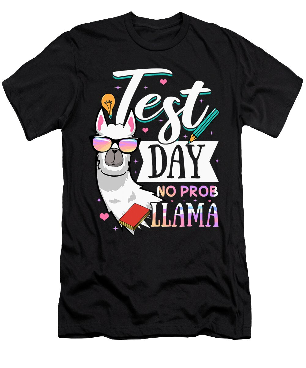 18 Llama Alpaca Alpacas Camelid Camel Cute Llama Funny Llama Llama Art Llama Drama Animal Llama Lover No Prob Llama Grover Mcclure T-Shirt
