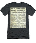 18th Amendment Article Jon Neidert T-Shirt