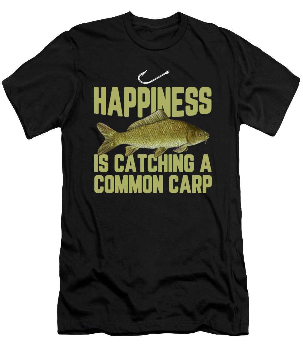 19 Funny Carp Fishing Freshwater Fish Gift Muc Designs T-Shirt
