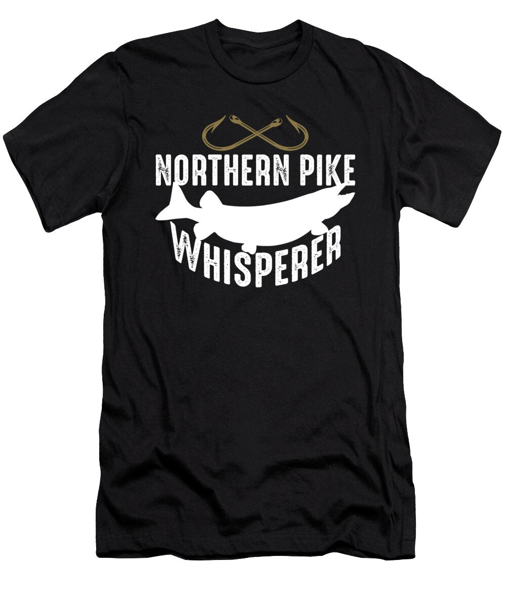 19 Funny Northern Pike Fishing Freshwater Fish Gift Muc Designs T-Shirt