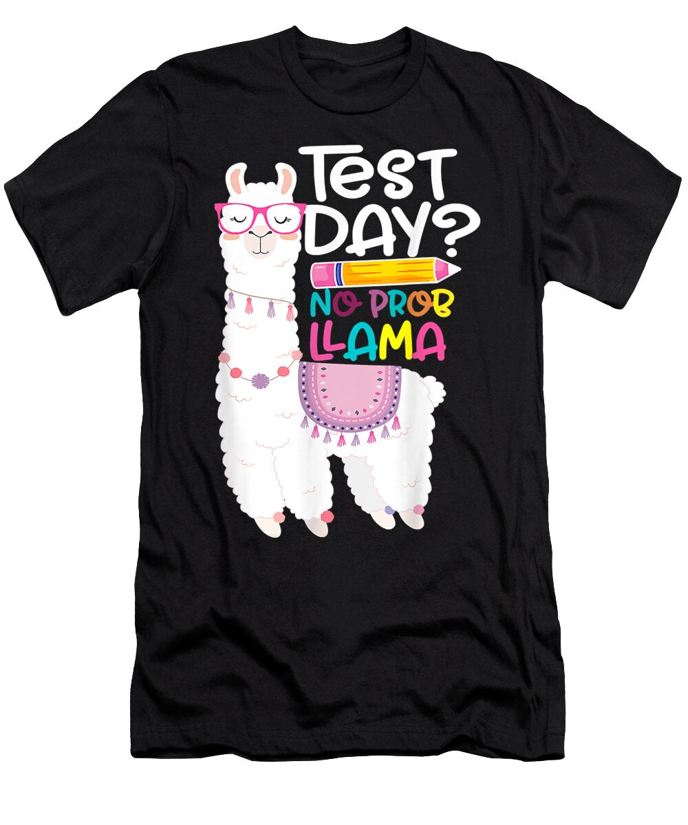 19 Llama Alpaca Alpacas Camelid Camel Cute Llama Funny Llama Llama Art Llama Drama Animal Llama Lover No Prob Llama Grover Mcclure T-Shirt