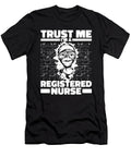 19 Nursing Caretaker Hospital Registered Nurse Crazy Squirrel T-Shirt