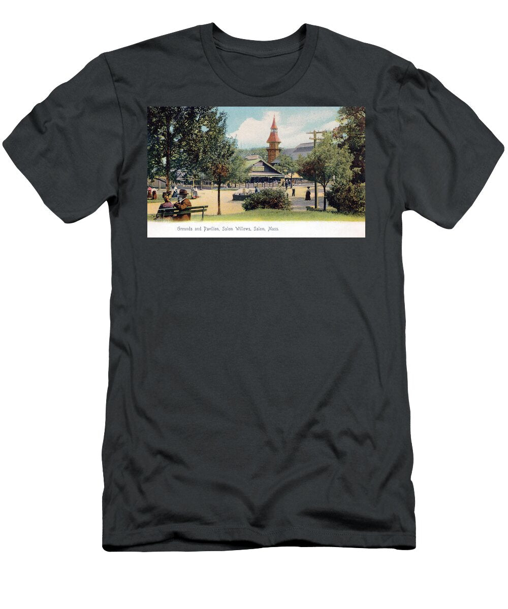 1905 Pavilion of Salem Willows Salem Massachusetts Historic Image T-Shirt