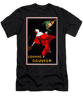 1920 Cognac Sauvion Poster Historic Image T-Shirt