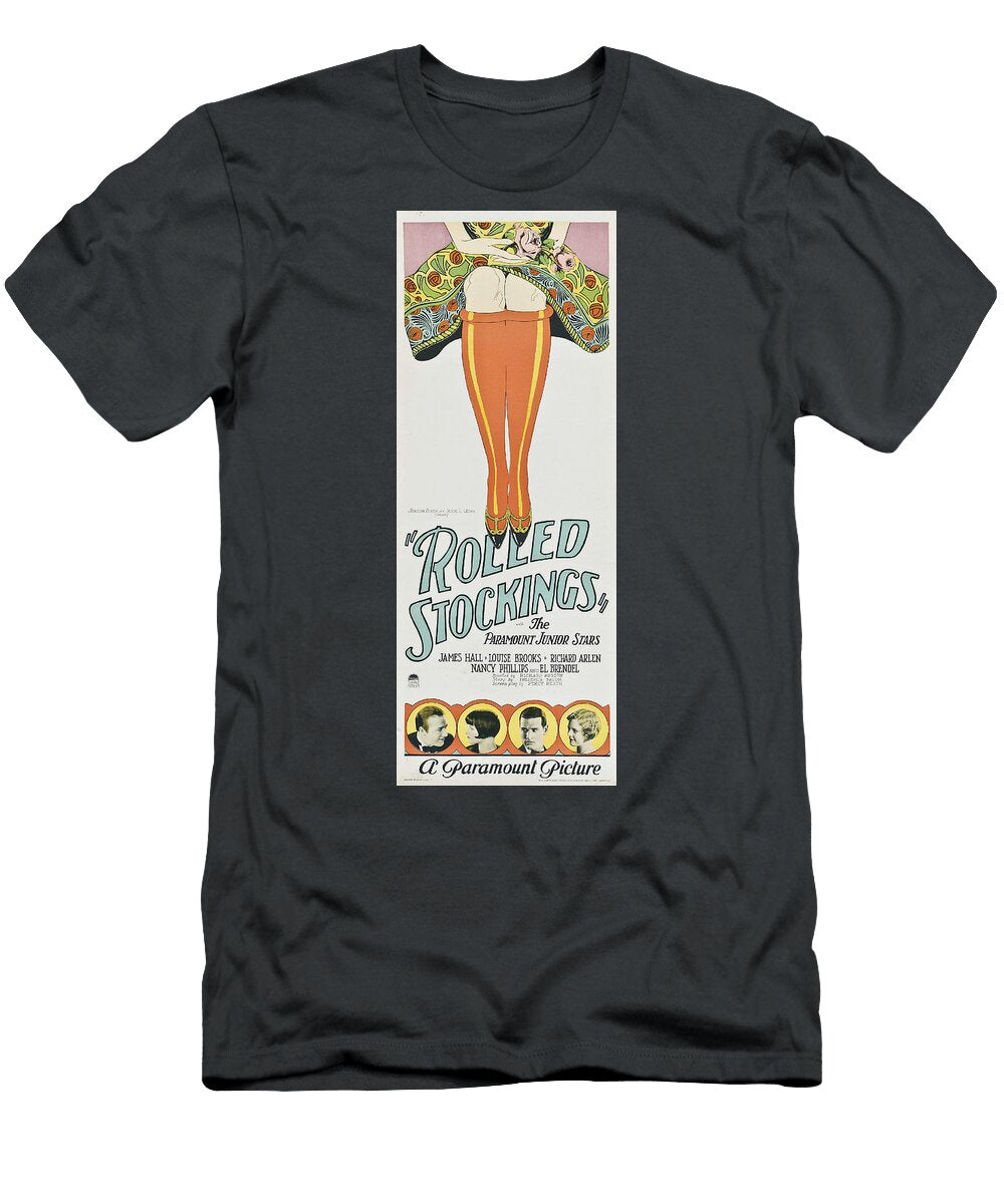 1927 Rolled Stockings Original Movie Poster T-Shirt