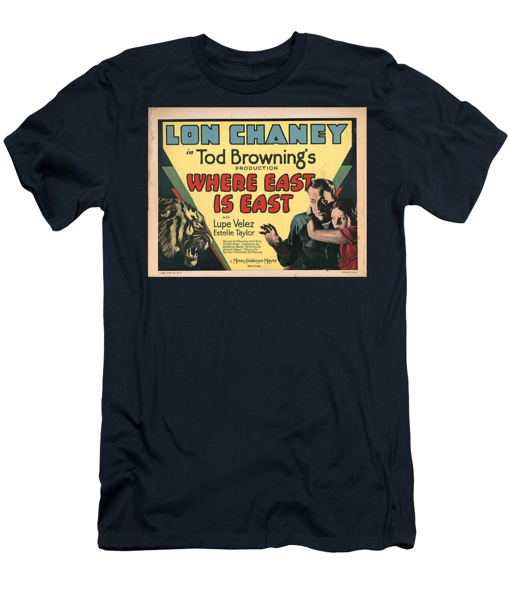 1929 Where East Is East Original Movie Poster T-Shirt