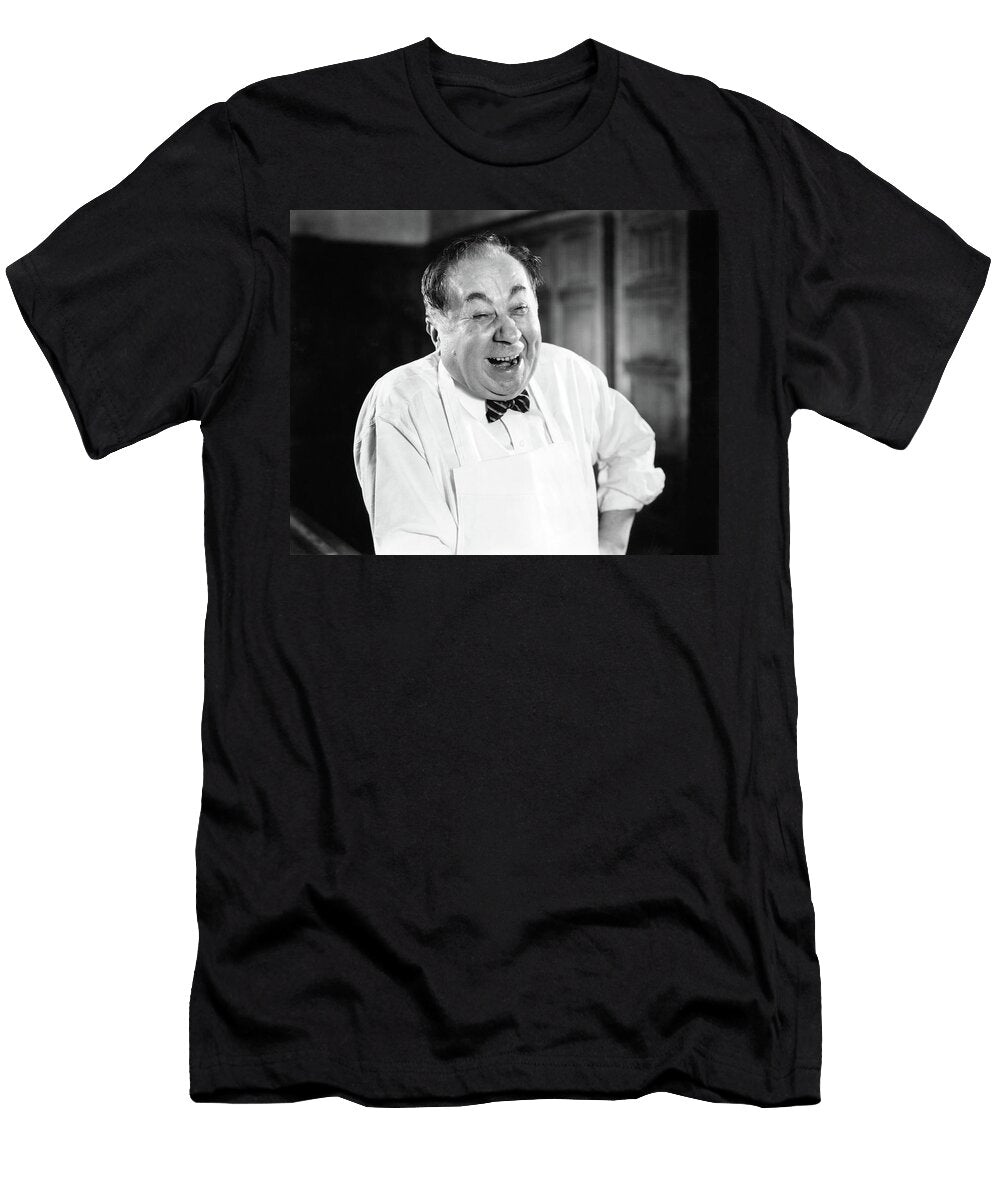 1930s 1940s Laughing Man Portrait Vintage Images T-Shirt