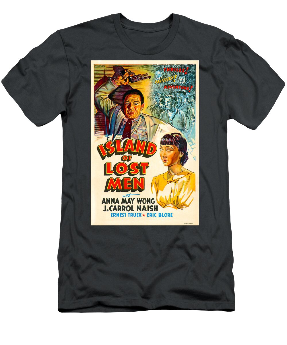 1939 Island of Lost Men Original Movie Poster T-Shirt