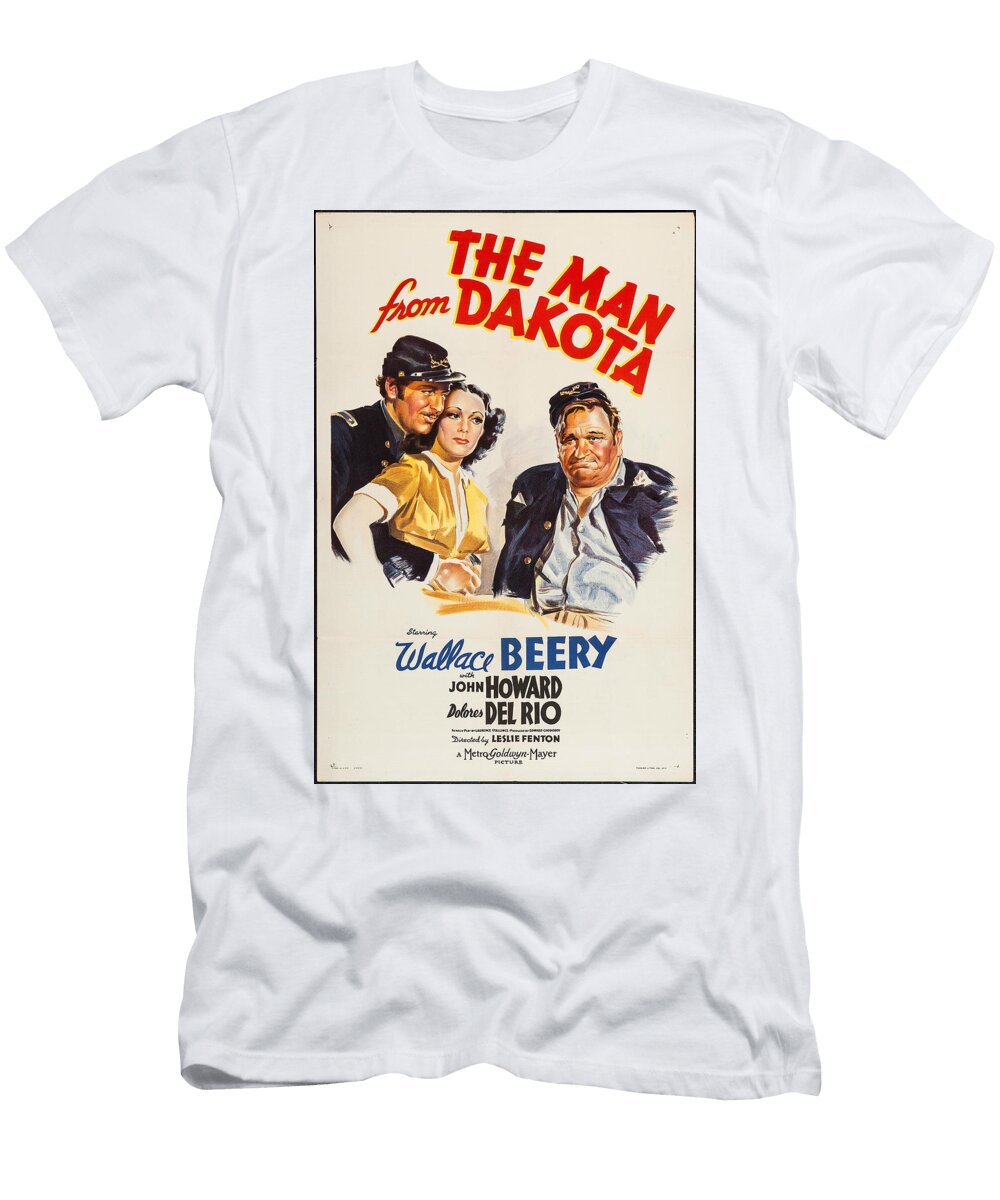 1940 the Man From Dakota Original Movie Poster T-Shirt