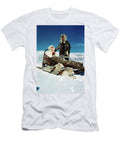 1940s 1950s Couple Wearing Fur Lined Animal Images T-Shirt