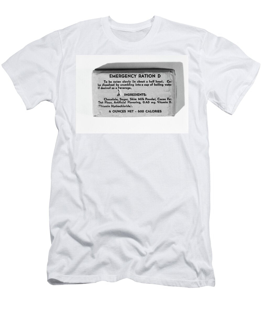1940s Emergency Ration D Survival Kit Vintage Images T-Shirt