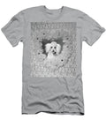 1960s White French Poodle Pet Dog Vintage Images T-Shirt