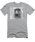 1970s French Poodle Wearing Beret Vintage Images T-Shirt