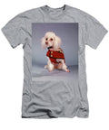 1970s White Miniature French Poodle Animal Images T-Shirt