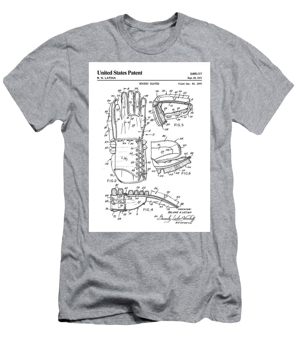1971 Hockey Glove Projectx Collection T-Shirt